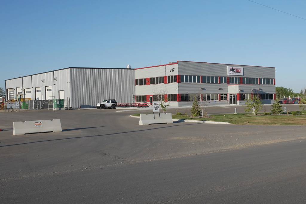 The exterior of the NCSG building.
